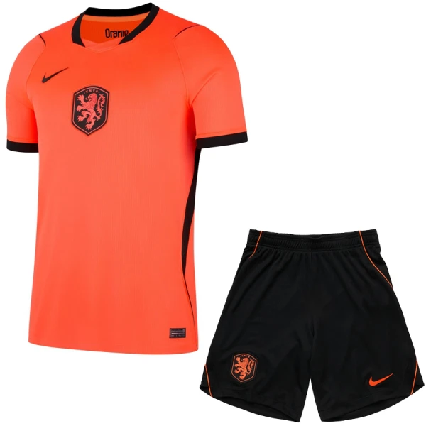 Kit De Football Pays-Bas Enfant Domicile Coupe du Monde 2026 Kit De Football Pays-Bas Enfant Domicile Coupe du Monde 2026