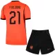 Kit De Football Pays-Bas Frenkie de Jong 21 Enfant Domicile Coupe du Monde 2026 Kit De Football Pays-Bas Frenkie de Jong 21 Enfant Domicile Coupe du Monde 2026