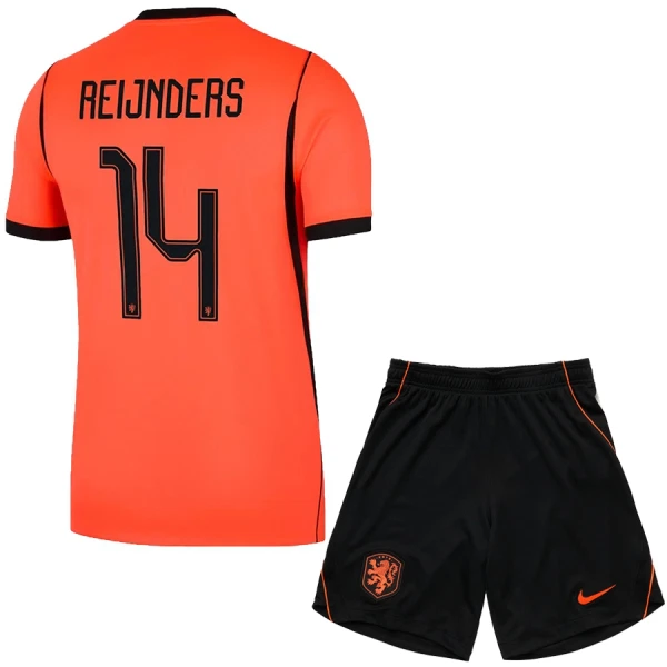Kit De Football Pays-Bas Reijnders 14 Enfant Domicile Coupe du Monde 2026 Kit De Football Pays-Bas Reijnders 14 Enfant Domicile Coupe du Monde 2026