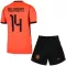 Kit De Football Pays-Bas Reijnders 14 Enfant Domicile Coupe du Monde 2026