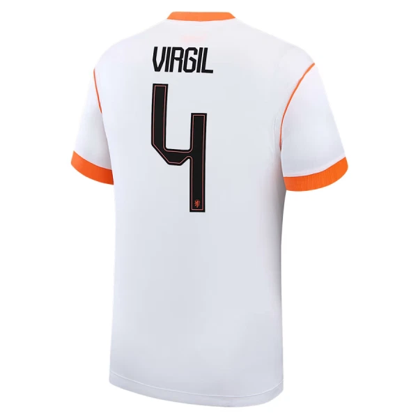 Kit De Football Pays-Bas Virgil van Dijk 4 Enfant Extérieur Coupe du Monde 2026