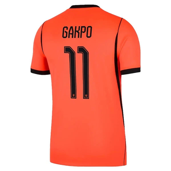 Maillot De Foot Pays-Bas Cody Gakpo 11 Domicile Coupe du Monde 2026