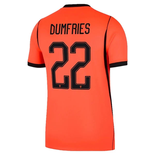Maillot De Foot Pays-Bas Dumfries 22 Domicile Coupe du Monde 2026