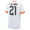 Maillot De Foot Pays-Bas Frenkie de Jong 21 Extérieur Coupe du Monde 2026