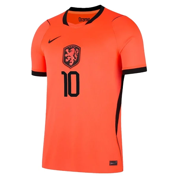 Maillot De Foot Pays-Bas Memphis Depay 10 Domicile Coupe du Monde 2026