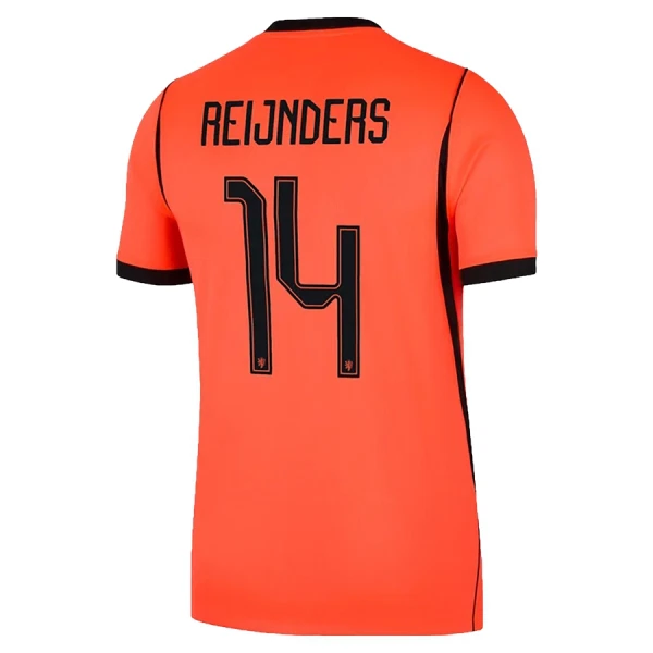 Maillot De Foot Pays-Bas Reijnders 14 Domicile Coupe du Monde 2026