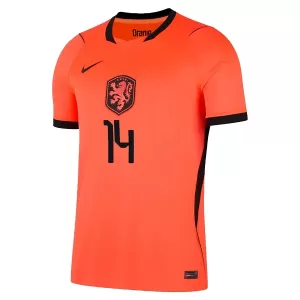 Maillot De Foot Pays-Bas Reijnders 14 Domicile Coupe du Monde 2026