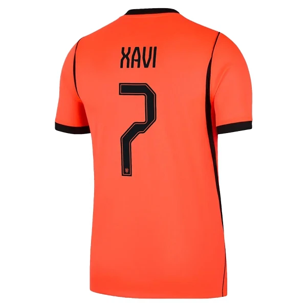 Maillot De Foot Pays-Bas Xavi 7 Domicile Coupe du Monde 2026