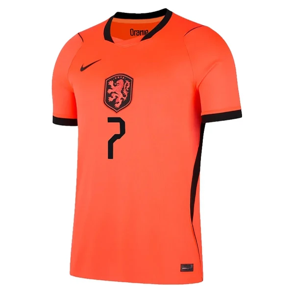 Maillot De Foot Pays-Bas Xavi 7 Domicile Coupe du Monde 2026