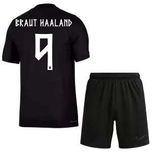 Kit De Football Norvège Erling Haaland 9 Enfant Extérieur Coupe du Monde 2026