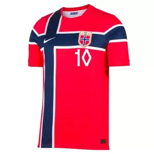 Kit De Football Norvège Martin Ødegaard 10 Enfant Domicile Coupe du Monde 2026