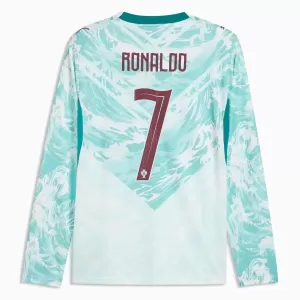 Maillot De Foot Portugal Cristiano Ronaldo 7 Extérieur Coupe du Monde 2026 Manches Longues
