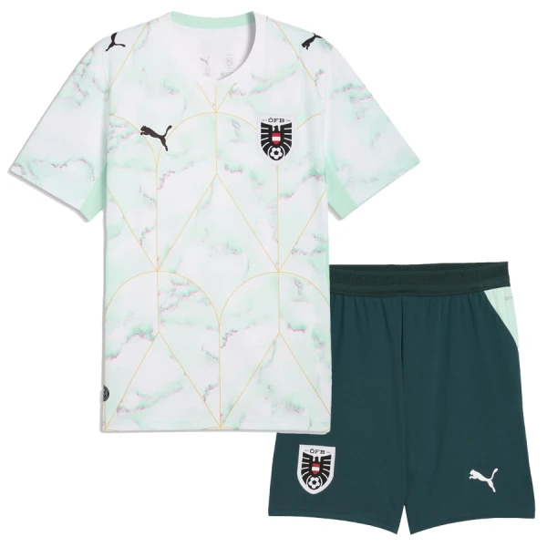 Kit De Football Autriche Enfant Extérieur Coupe du Monde 2026