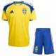 Kit De Football Suède Enfant Domicile Coupe du Monde 2026 Kit De Football Suède Enfant Domicile Coupe du Monde 2026
