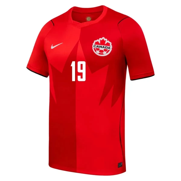 Maillot De Foot Canada Alphonso Davies 19 Domicile Coupe du Monde 2026