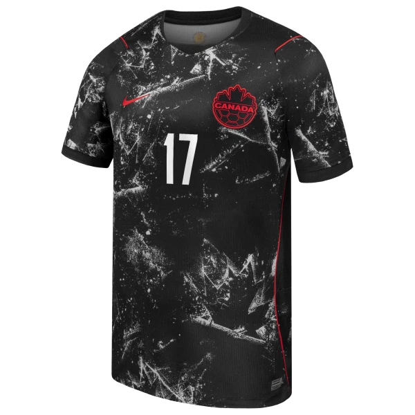 Maillot De Foot Canada Buchanan 17 Extérieur Coupe du Monde 2026