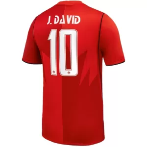 Maillot De Foot Canada J. David 10 Domicile Coupe du Monde 2026