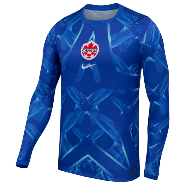 Maillot De Foot Gardien Canada Domicile Coupe du Monde 2026 Manches Longues Maillot De Foot Gardien Canada Domicile Coupe du Monde 2026 Manches Longues