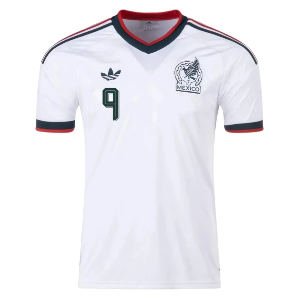 Maillot De Foot Mexique Raul 9 Extérieur Coupe du Monde 2026