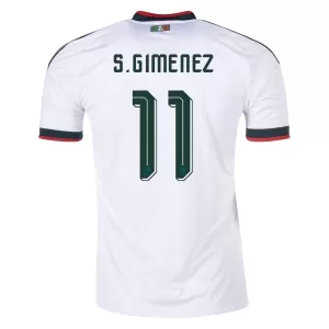 Maillot De Foot Mexique S.Gimenez 11 Extérieur Coupe du Monde 2026