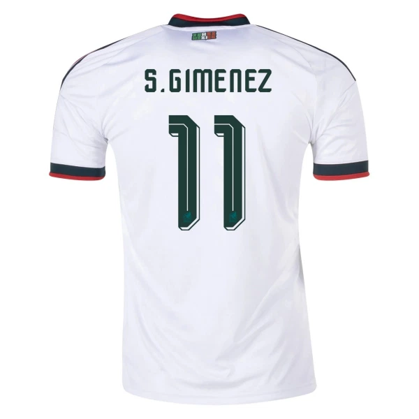 Maillot De Foot Mexique S.Gimenez 11 Extérieur Coupe du Monde 2026 Maillot De Foot Mexique S.Gimenez 11 Extérieur Coupe du Monde 2026