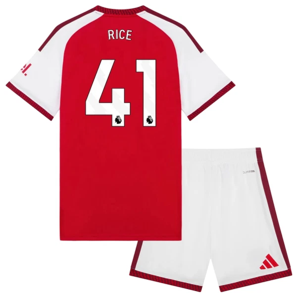 Kit De Football Arsenal Declan Rice 41 Enfant Domicile 26/27