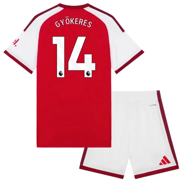 Kit De Football Arsenal Gyokeres 14 Enfant Domicile 26/27 Kit De Football Arsenal Gyokeres 14 Enfant Domicile 26/27