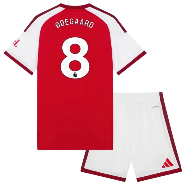 Kit De Football Arsenal Martin Ødegaard 8 Enfant Domicile 26/27 Kit De Football Arsenal Martin Ødegaard 8 Enfant Domicile 26/27