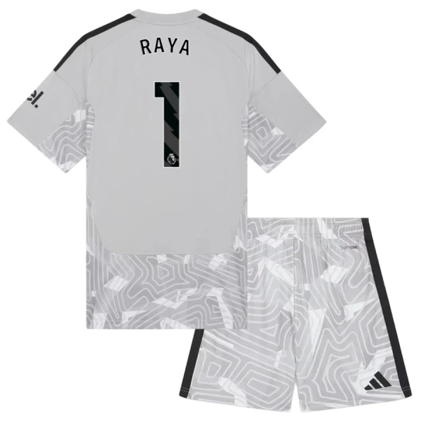 Kit De Football Gardien Arsenal Raya 1 Enfant Domicile 26/27 Kit De Football Gardien Arsenal Raya 1 Enfant Domicile 26/27
