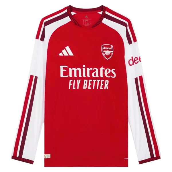 Maillot De Foot Arsenal Domicile 26/27 Manches Longues