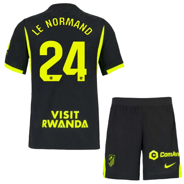 Kit De Football Atlético Madrid Le Normand 24 Enfant Extérieur 26/27 Kit De Football Atlético Madrid Le Normand 24 Enfant Extérieur 26/27