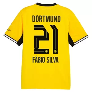 Maillot De Foot Borussia Dortmund Fabio Silva 21 Domicile 26/27