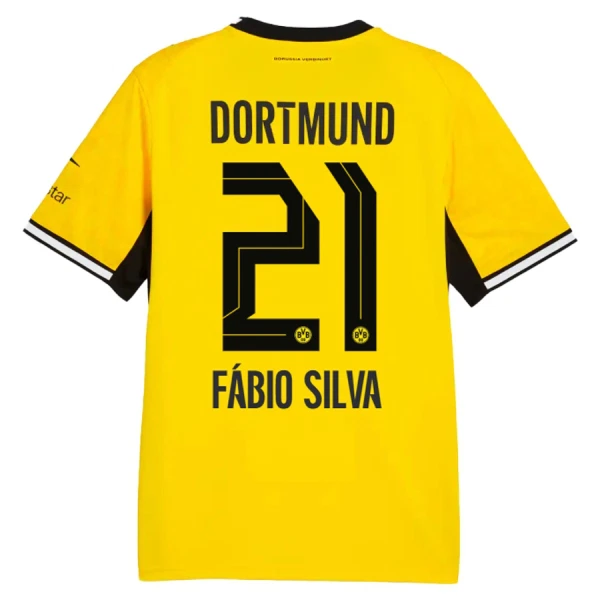 Maillot De Foot Borussia Dortmund Fabio Silva 21 Domicile 26/27 Maillot De Foot Borussia Dortmund Fabio Silva 21 Domicile 26/27