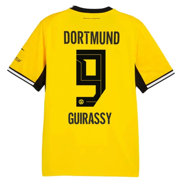 Maillot De Foot Borussia Dortmund Guirassy 9 Domicile 26/27 Maillot De Foot Borussia Dortmund Guirassy 9 Domicile 26/27