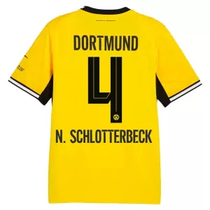 Maillot De Foot Borussia Dortmund Nico Schlotterbeck 4 Domicile 26/27
