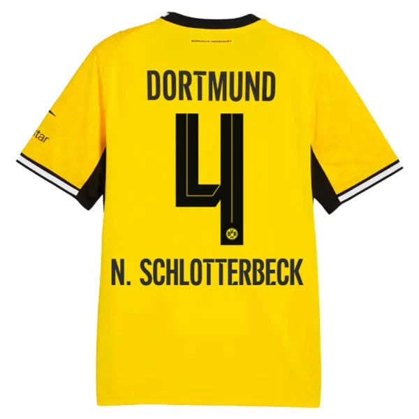 Maillot De Foot Borussia Dortmund Nico Schlotterbeck 4 Domicile 26/27 Maillot De Foot Borussia Dortmund Nico Schlotterbeck 4 Domicile 26/27