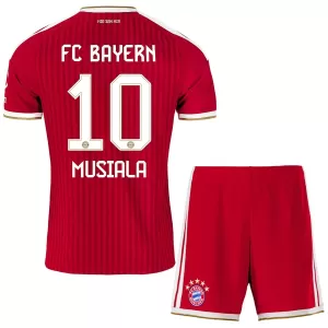 Kit De Football FC Bayern Munich Jamal Musiala 10 Enfant Domicile 26/27 Kit De Football FC Bayern Munich Jamal Musiala 10 Enfant Domicile 26/27