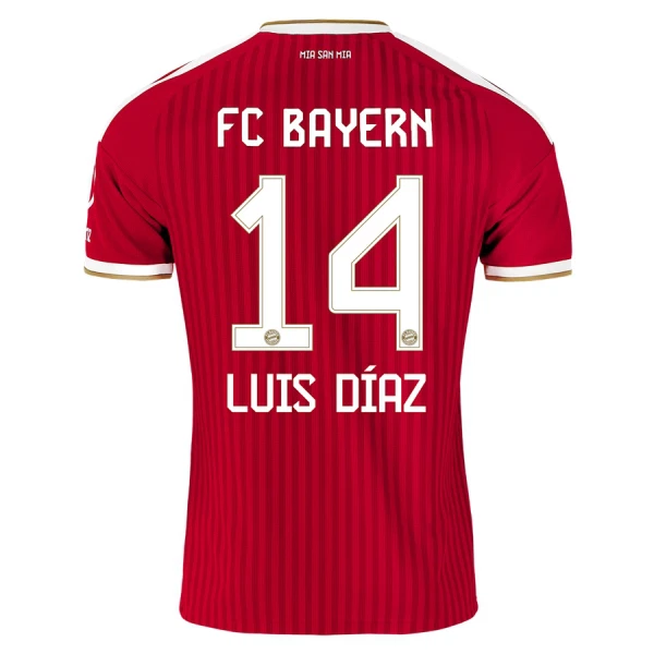 Kit De Football FC Bayern Munich Luis Díaz 14 Enfant Domicile 26/27