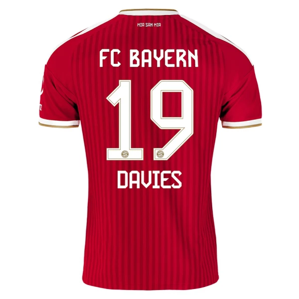 Maillot De Foot FC Bayern Munich Alphonso Davies 19 Domicile 26/27 Maillot De Foot FC Bayern Munich Alphonso Davies 19 Domicile 26/27
