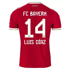 Maillot De Foot FC Bayern Munich Luis Díaz 14 Domicile 26/27 Maillot De Foot FC Bayern Munich Luis Díaz 14 Domicile 26/27