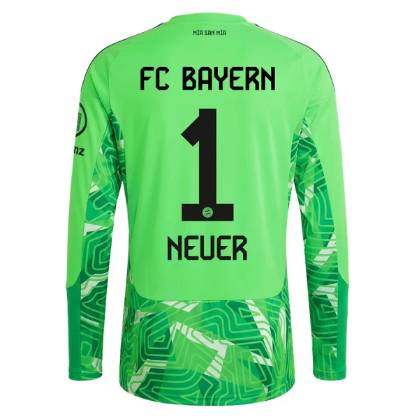 Maillot De Foot Gardien FC Bayern Munich Manuel Neuer 1 Domicile 26/27 Manches Longues Maillot De Foot Gardien FC Bayern Munich Manuel Neuer 1 Domicile 26/27 Manches Longues