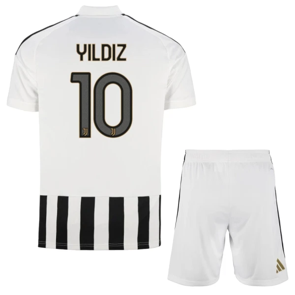 Kit De Football Juventus Yildiz 10 Enfant Domicile 26/27 Kit De Football Juventus Yildiz 10 Enfant Domicile 26/27