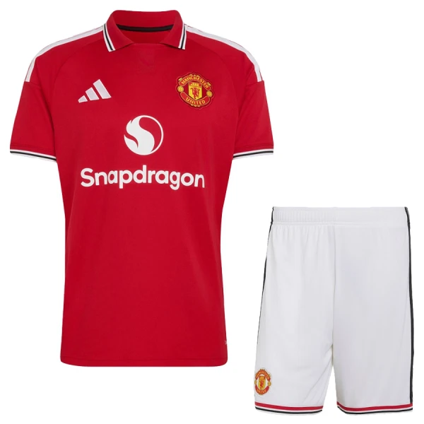 Kit De Football Manchester United Enfant Domicile 26/27 Kit De Football Manchester United Enfant Domicile 26/27
