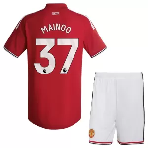 Kit De Football Manchester United Mainoo 37 Enfant Domicile 26/27 Kit De Football Manchester United Mainoo 37 Enfant Domicile 26/27