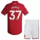 Kit De Football Manchester United Mainoo 37 Enfant Domicile 26/27 Kit De Football Manchester United Mainoo 37 Enfant Domicile 26/27