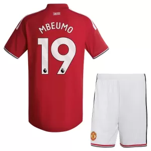 Kit De Football Manchester United Mbeumo 19 Enfant Domicile 26/27 Kit De Football Manchester United Mbeumo 19 Enfant Domicile 26/27