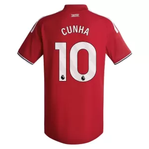 Maillot De Foot Manchester United Cunha 10 Domicile 26/27