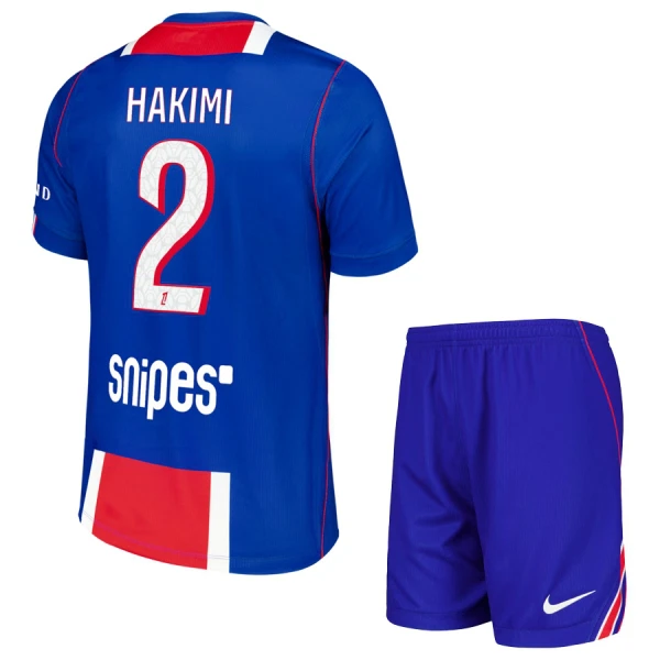 Kit De Football Paris Saint-Germain Achraf Hakimi 2 Enfant Domicile 26/27 Kit De Football Paris Saint-Germain Achraf Hakimi 2 Enfant Domicile 26/27