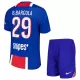 Kit De Football Paris Saint-Germain Bradley Barcola 29 Enfant Domicile 26/27 Kit De Football Paris Saint-Germain Bradley Barcola 29 Enfant Domicile 26/27