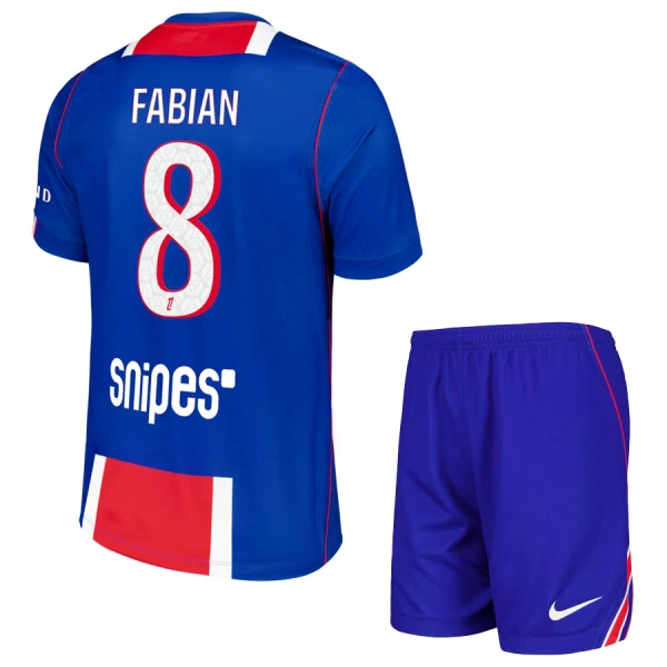 Kit De Football Paris Saint-Germain Fabian Ruiz 8 Enfant Domicile 26/27